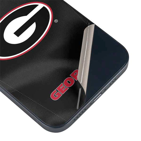 University of Georgia Black Jersey iPhone 13 Skin